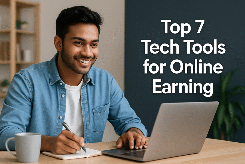 Boost Your Online Earnings in 2025 with These Top 7 Tech Tools (India & USA Guide)