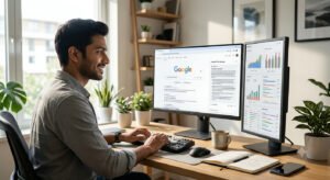 ChatGPT for Google displaying AI answers beside Google Search results